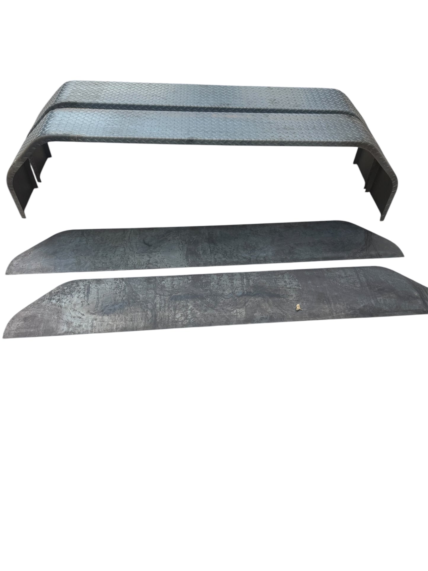 Trailer Fenders 72"x10"x17" with Backing Plates