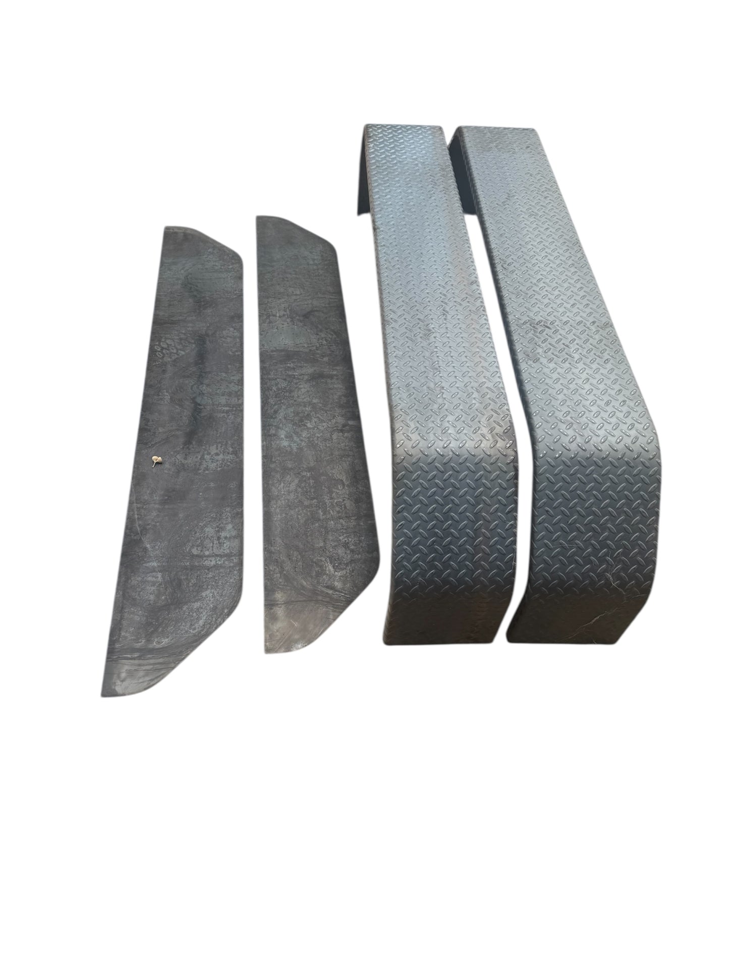 Trailer Fenders 72"x10"x17" with Backing Plates