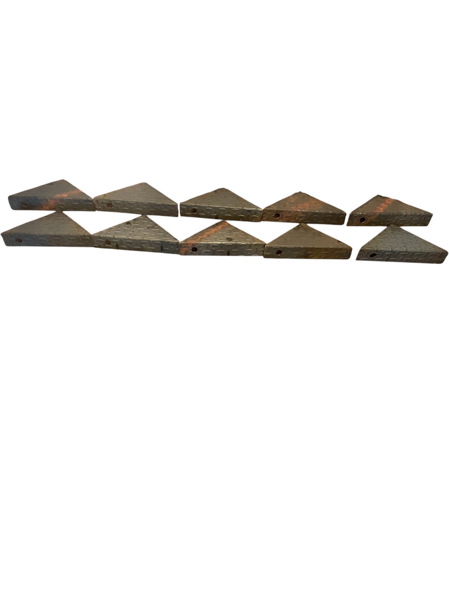 10" Trailer Fender Steps 11g Tread Plate (4 Total)