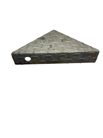 10" Trailer Fender Steps 11g Tread Plate (4 Total)